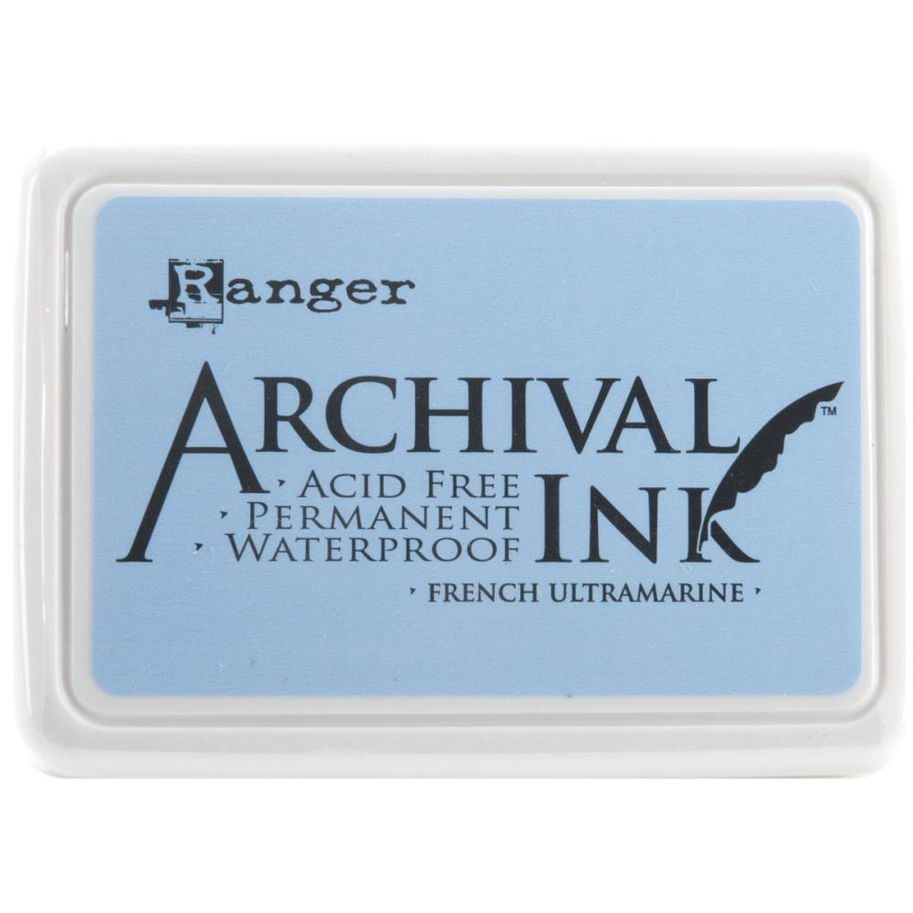 Ranger Archival Large Ink Pad- French Ultramarine