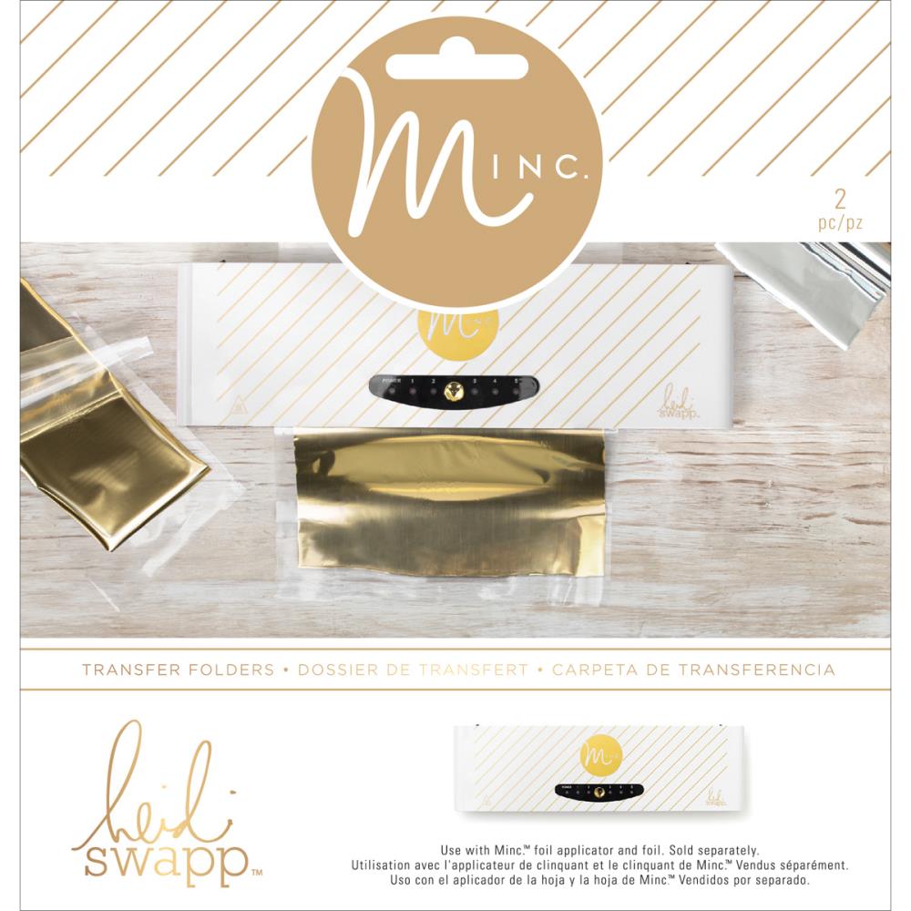 Heidi Swapp Minc Mini Transfer Folders (6x6) 2 pk