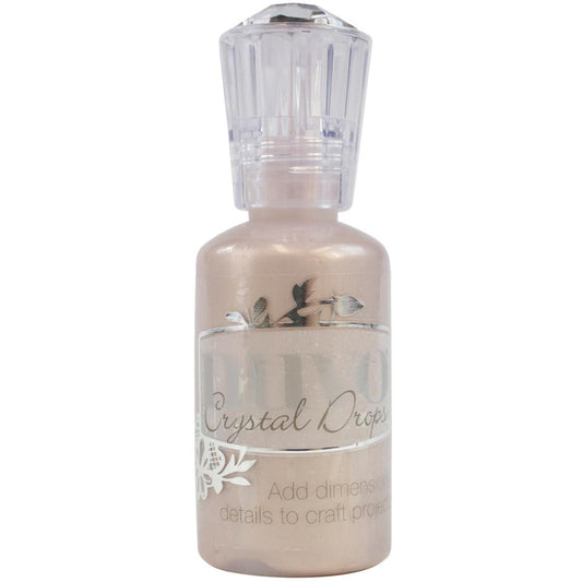 Nuvo Crystal Drops Metallic- Antique Rose
