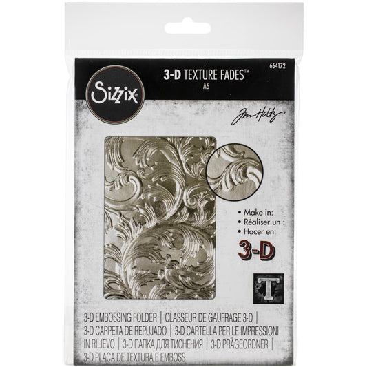 Sizzix Tim Holtz 3-D Texture Fades A6- Elegant