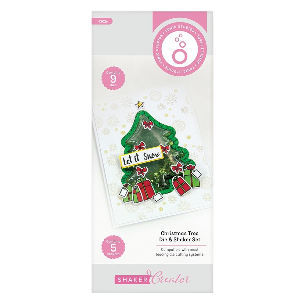 Tonic Studios Shaker Creator - Christmas Tree Die & Shaker Set