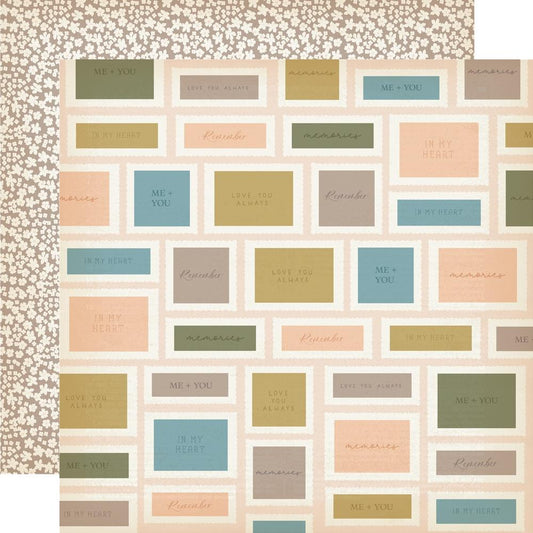 Simple Stories 12x12 Double Sided Paper - Remember- So Loved