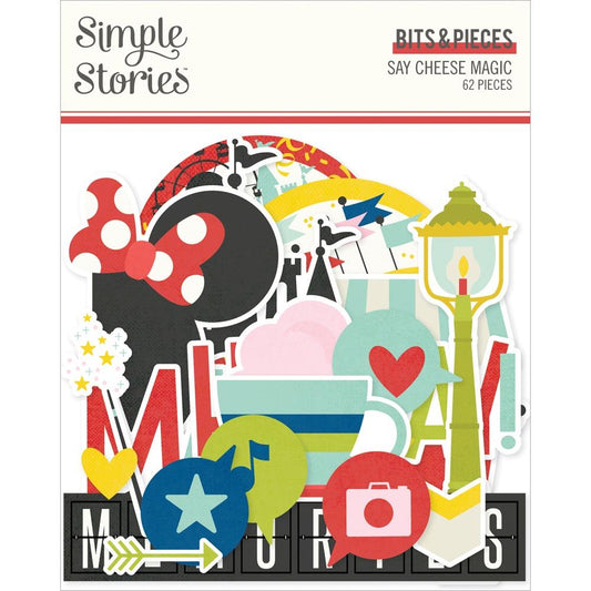 Simple Stories 62 pc Ephemera Pack - Say Cheese Magic