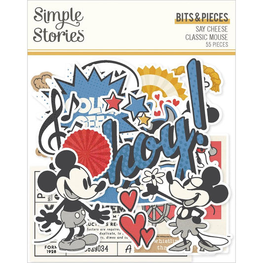 Simple Stories Say Cheese Classic Mouse- Bits & Pieces