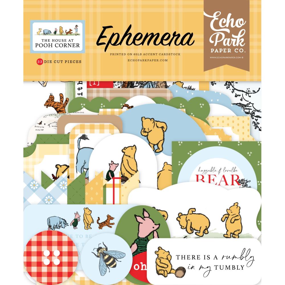 Echo Park The House at Pooh Corner Ephemera Pack