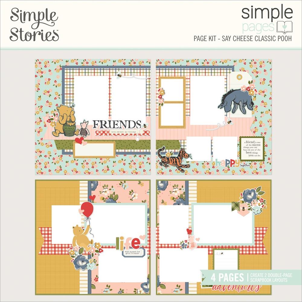Simple Stories 12x12 Simple Pages Kit - Say Cheese Classic Pooh