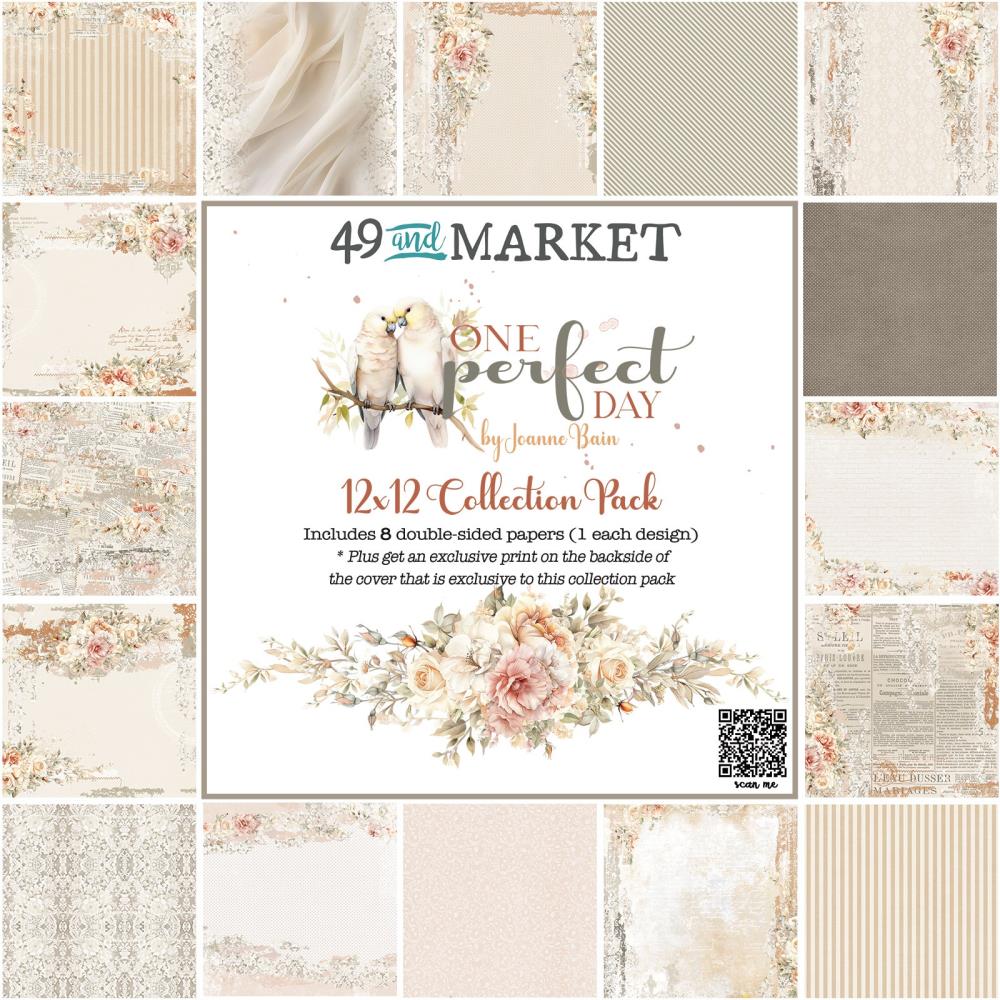 49 & Market 12x12 Double Sided Paper Collection - One Perfect Day