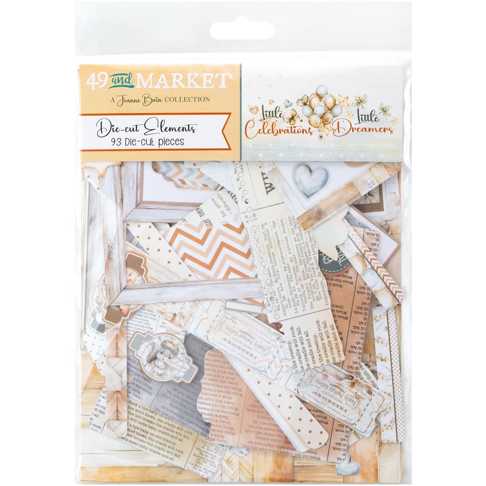 49 & Market Die Cut Elements - Little Dreamer/ Little Celebrations