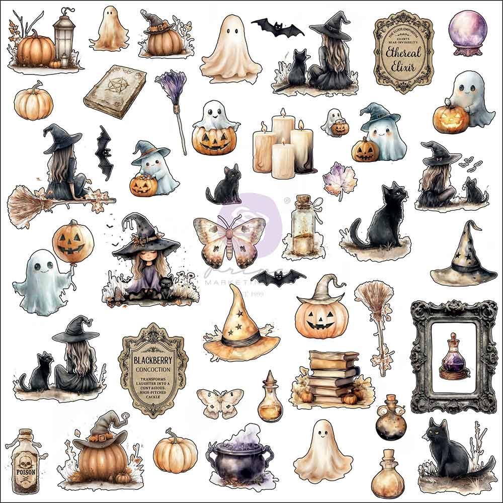 Prima Marketing Ephemera Pack - Bewitched- Boo-tiful Bits