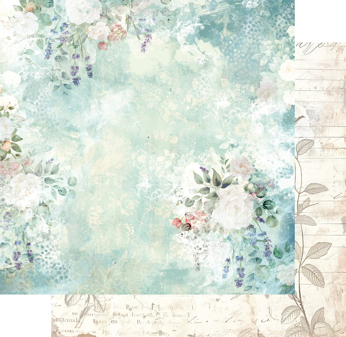 Uniquely Creative 12x12 Double Sided Paper - Floral Archives- Floral Biology