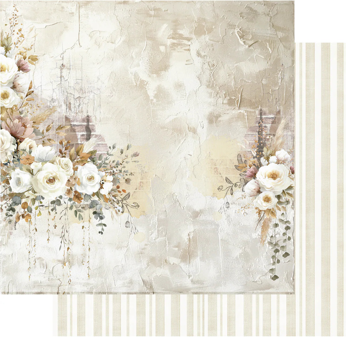 Uniquely Creative 12x12 Double Sided Paper- Bohemian Escape- Endless Escape