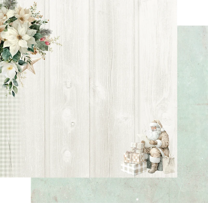 Uniquely Creative 12x12 Double Sided Paper - Christmas Keepsakes- Letters to Santa