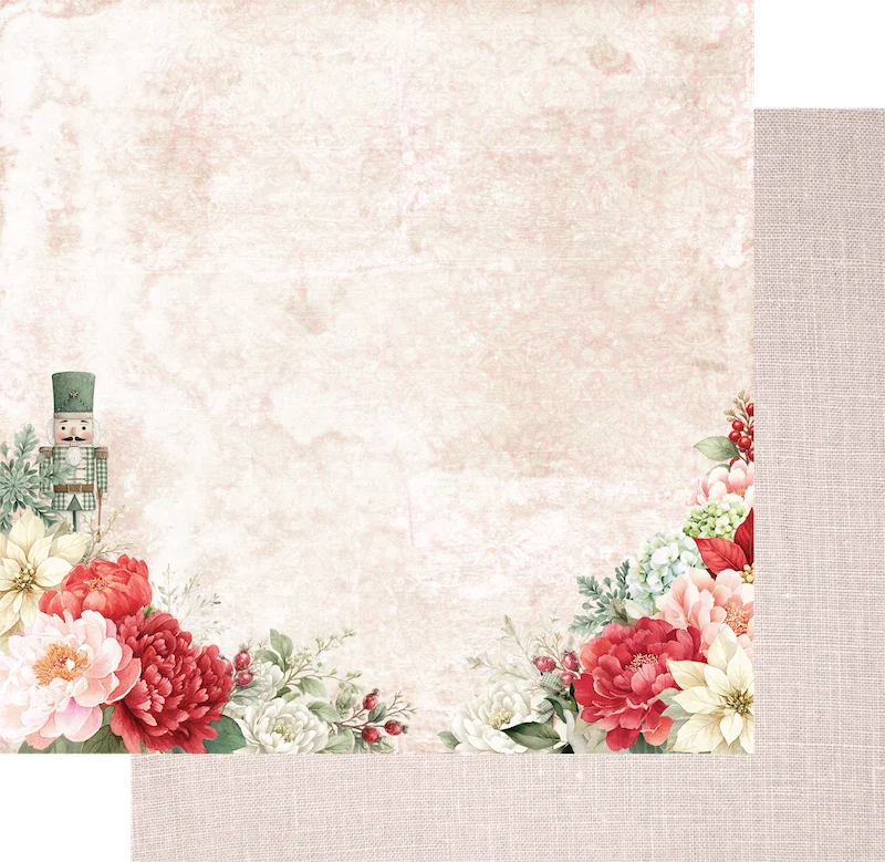 Uniquely Creative 12x12 Double Sided Paper - Christmas Keepsakes- The Nutcracker