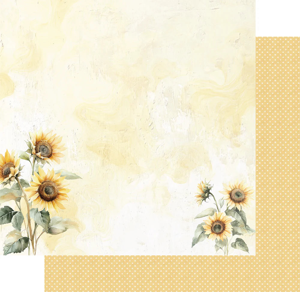 Uniquely Creative 12x12 Double Sided Paper- Sweet as Honey - Sunny Days