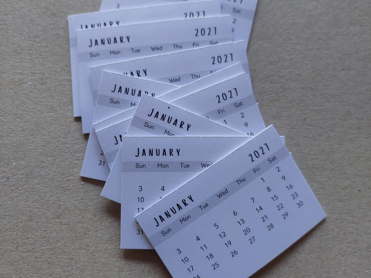 House of Paper Calendar Tabs- 2027