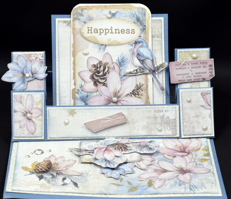 TK Paper Ready to Assemble Card Making Kit- Floating Swinging Easel Card