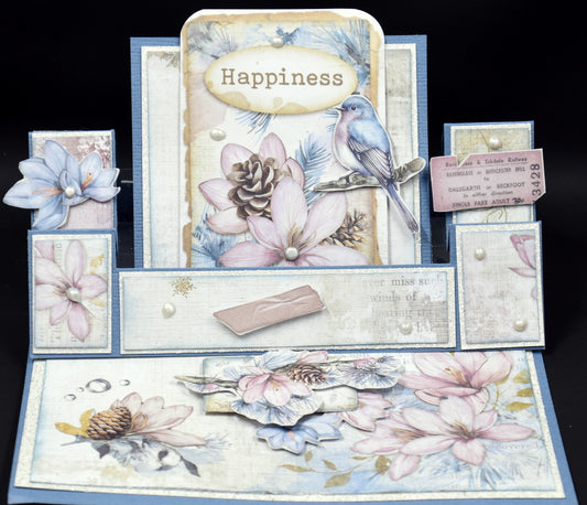 TK Paper Ready to Assemble Card Making Kit- Floating Swinging Easel Card