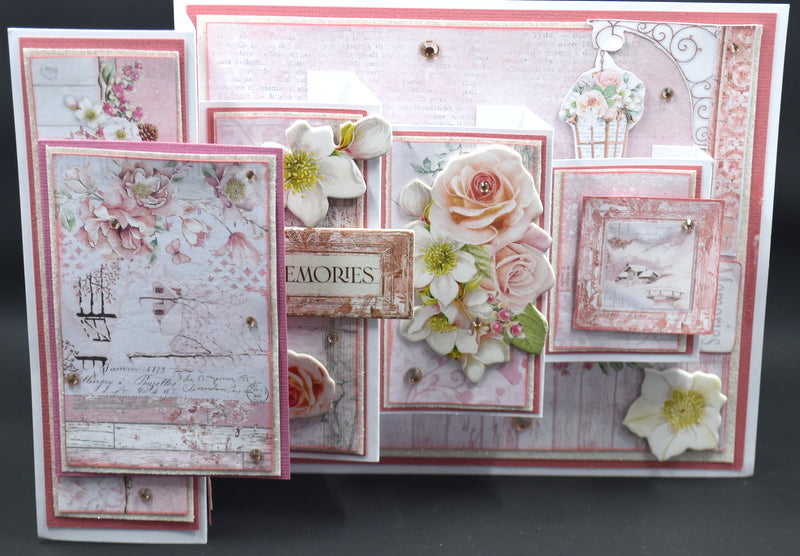 TK Paper Ready to Assemble Card Kit - Z Fold Box Pop Up Cards