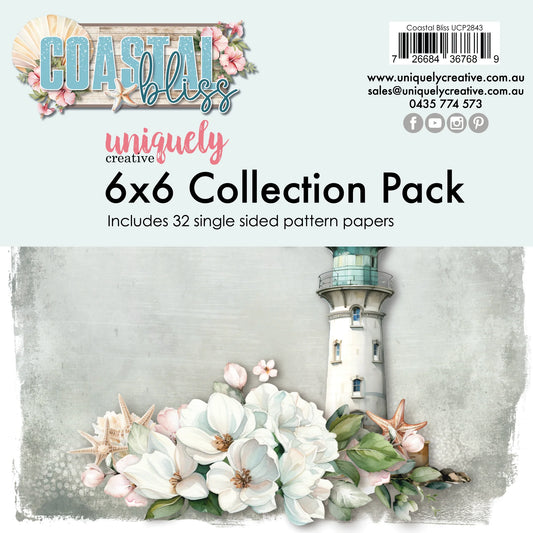 Uniquely Creative 6x6 Paper Pack - Coastal Bliss