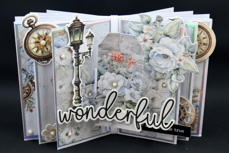TK Paper Boutique Ready to Assemble Card Making Kit- Springy Pop-Up Card.