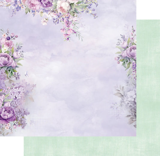 Uniquely Creative 12x12 Double Sided Paper - Serenity- Serene