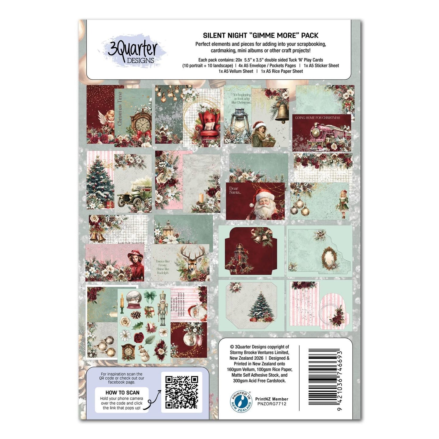 3Quarter Designs "Gimme More" Pack - Silent Night