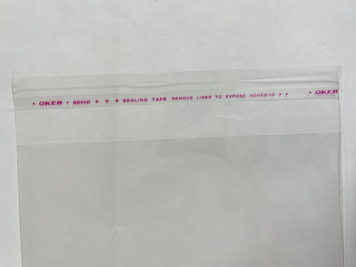 House of Paper Resealable Cellophane Bags 125x170mm (C6)