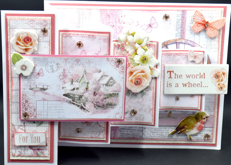 TK Paper Ready to Assemble Card Kit - Z Fold Box Pop Up Cards