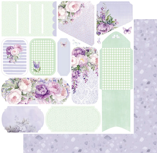 Uniquely Creative 12x12 Double Sided Paper - Serenity - Essence