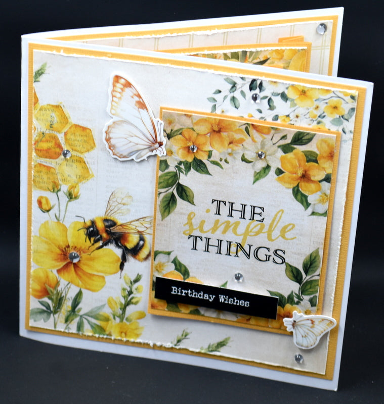 TK Paper Boutique Ready to Assemble Card Making Kit - Double Display Pop Up Card
