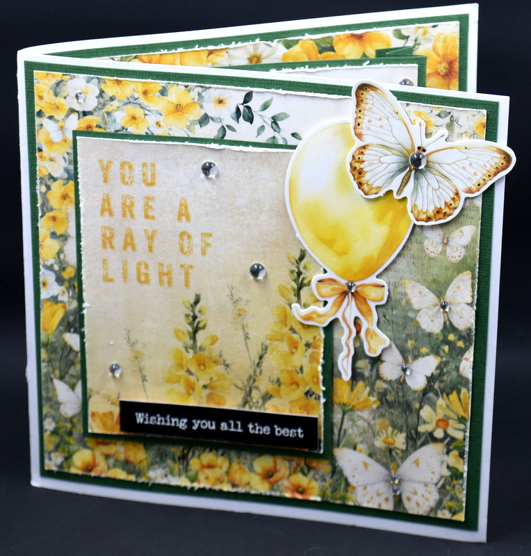 TK Paper Boutique Ready to Assemble Card Making Kit - Double Display Pop Up Card