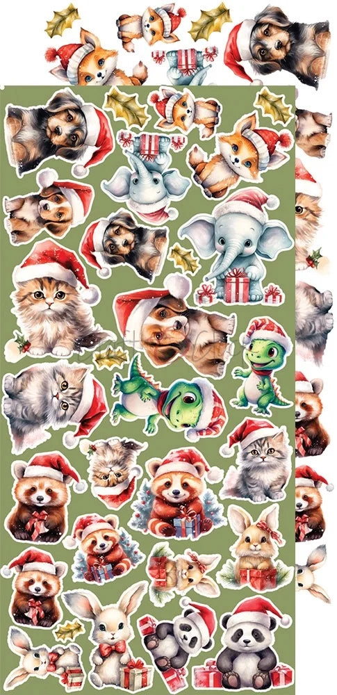 Craft O'Clock Christmas Everywhere Extras Set 1- Fussy Cut Embellishments