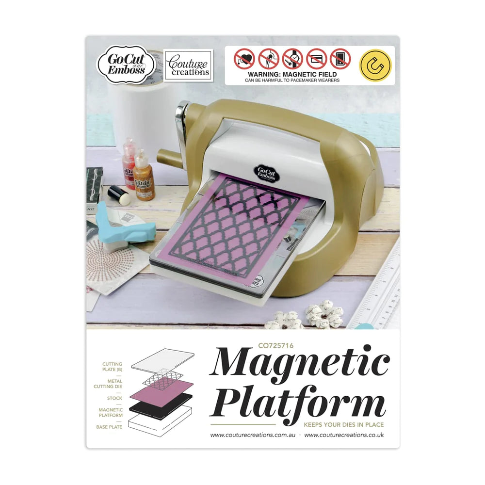 Couture Creations Go Cut & Emboss Magnetic Platform