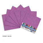 Couture Creations 12x12 Non Shed Glitter Cardstock- 120gsm-Baby Pink