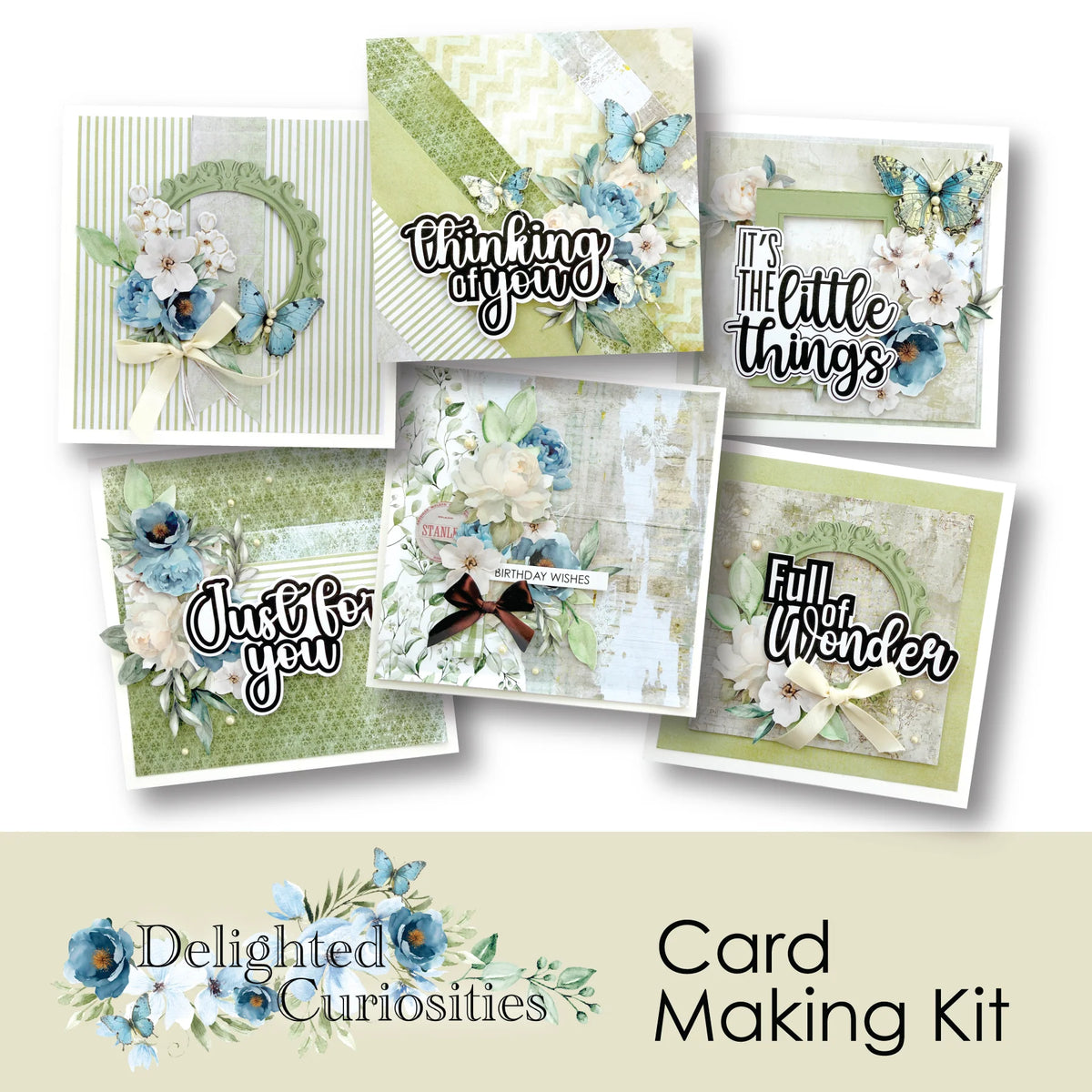 Uniquely Creative Card Making Kit- Delighted Curiosities