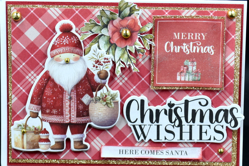 TK Paper Ready to Assemble Card Making it - Cosy Christmas