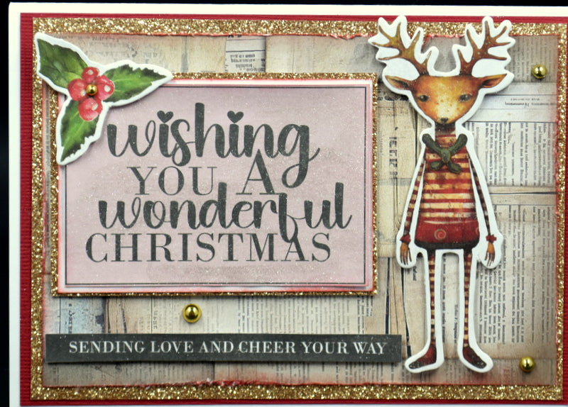 TK Paper Ready to Assemble Card Making it - Cosy Christmas