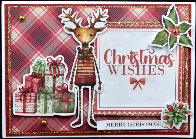 TK Paper Ready to Assemble Card Making it - Cosy Christmas