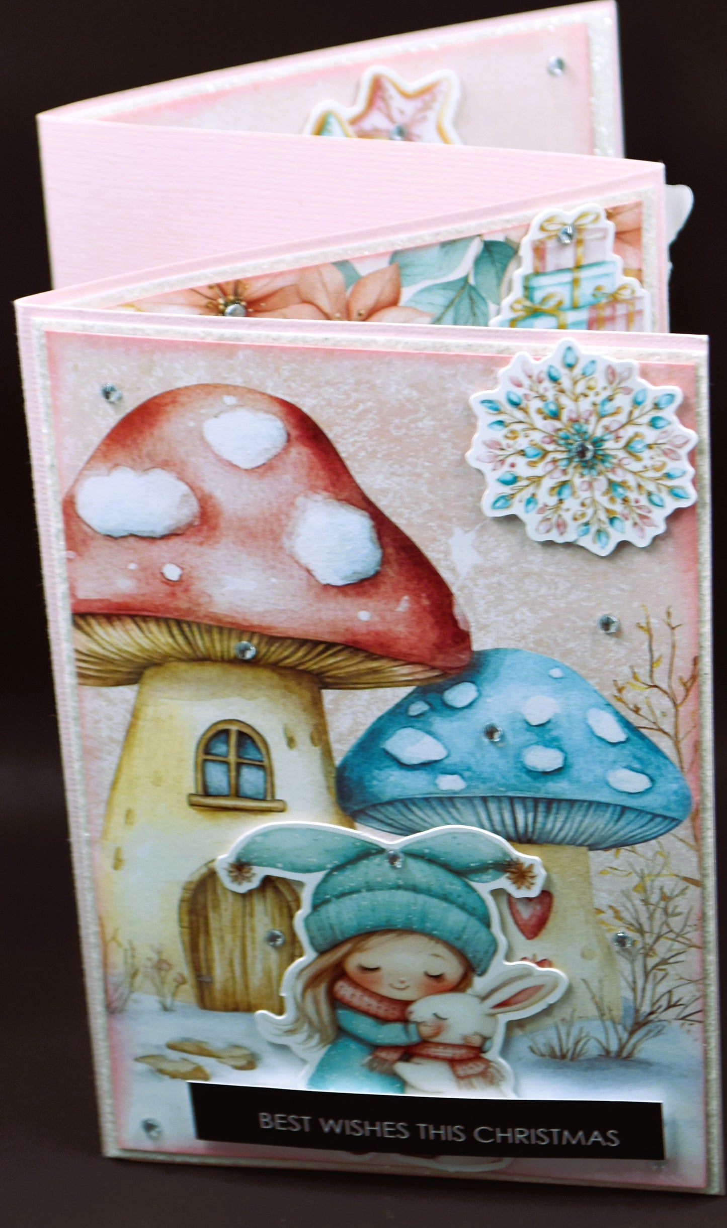 TK Paper Boutique Ready to Assemble Card Making Kit- Interlocking Accordion Cards Kit