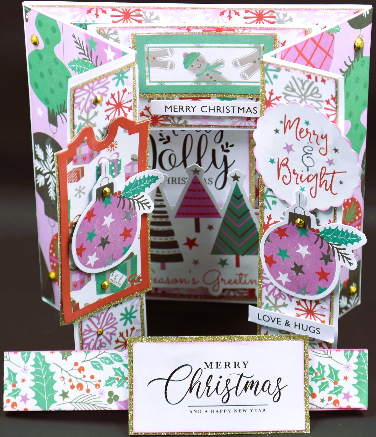 TK Paper Boutique Ready to Assemble Card Making Kit- Double Hammond Cards