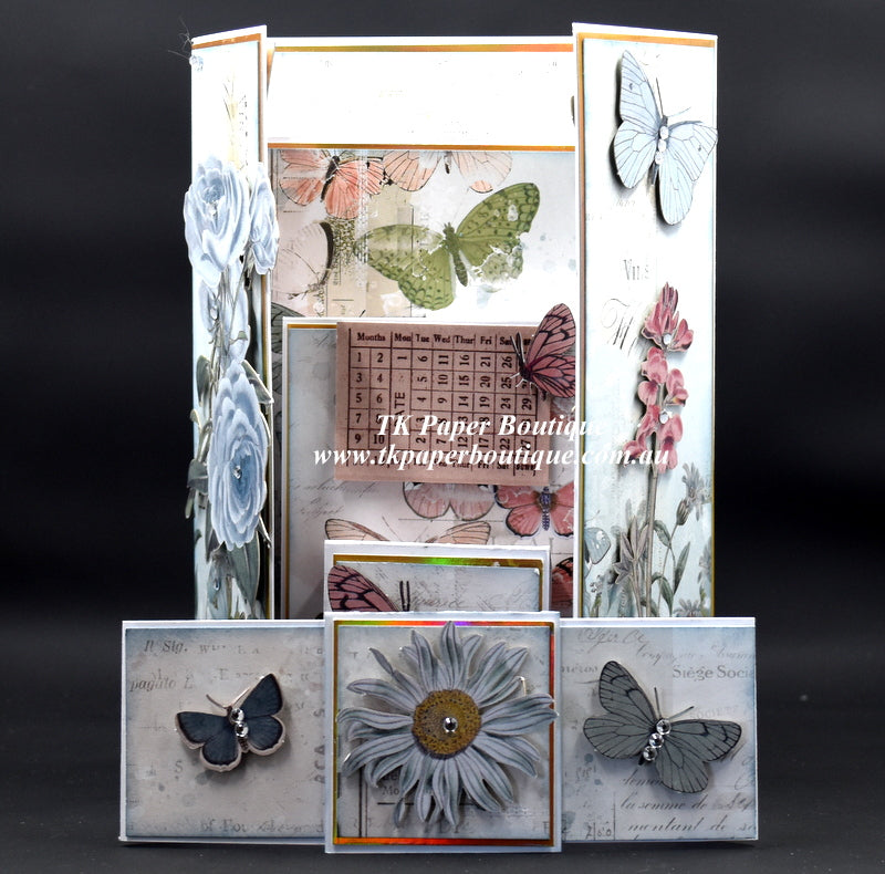 TK Paper Boutique Ready to Assemble Card Making Kit - Gatefold Pop Up Panel Cards