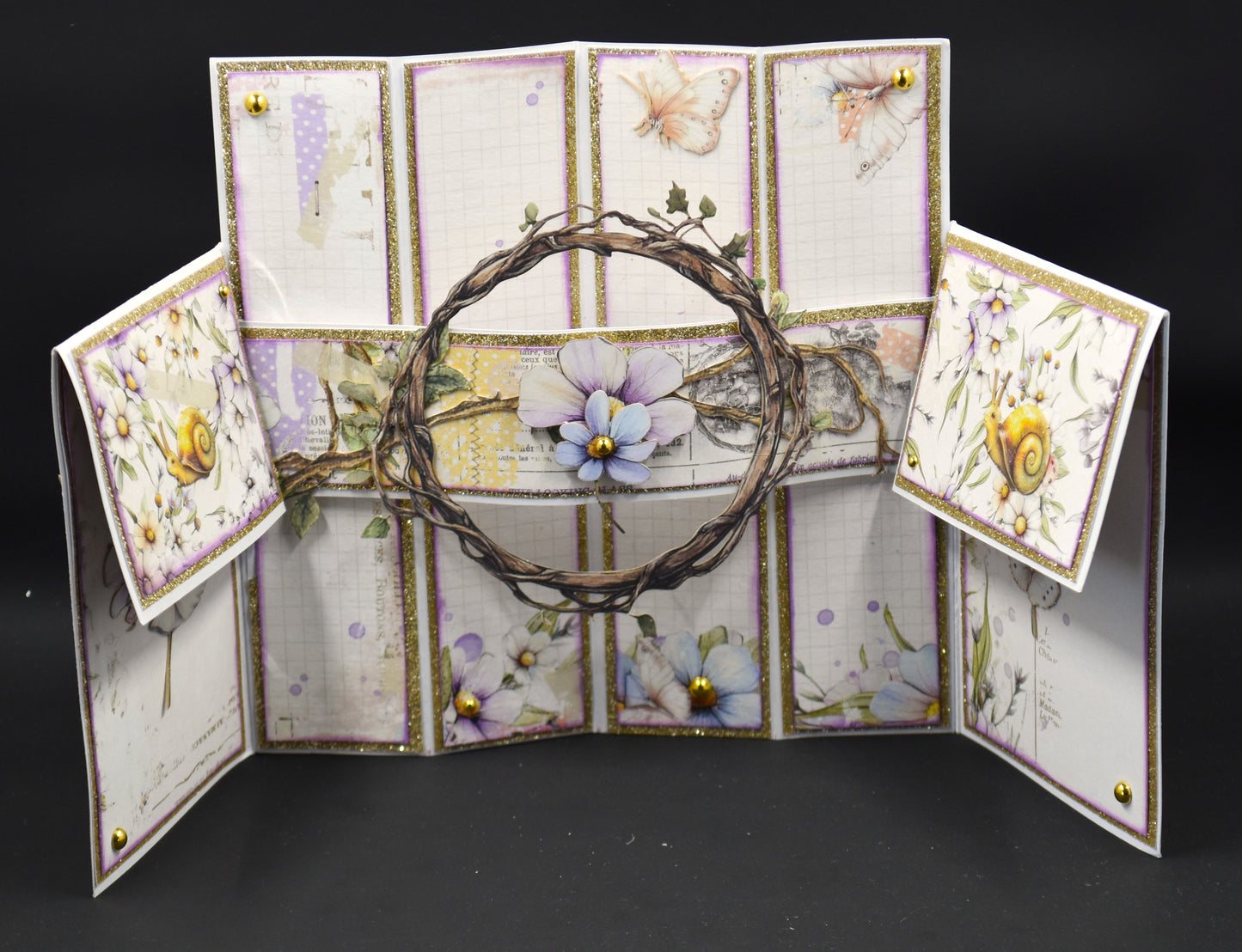 TK Paper Boutique Ready to Assemble Card Making Kit- Twin Flip Screen Cards