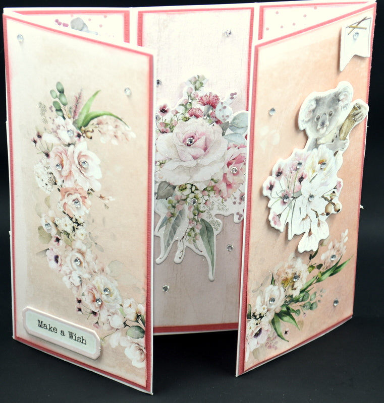 TK Paper Boutique Ready to Assemble Card Kit - Triple Panel Shutter Cards