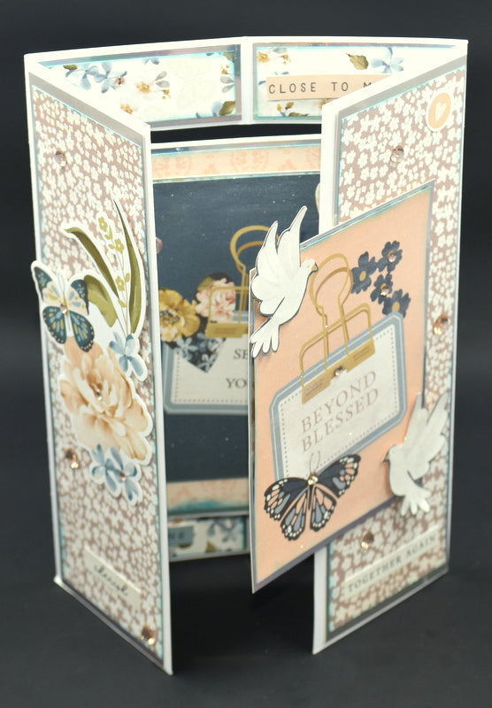 TK Paper Boutique Ready to Assemble Card Making Kit- Pop Out Gatefold Cards