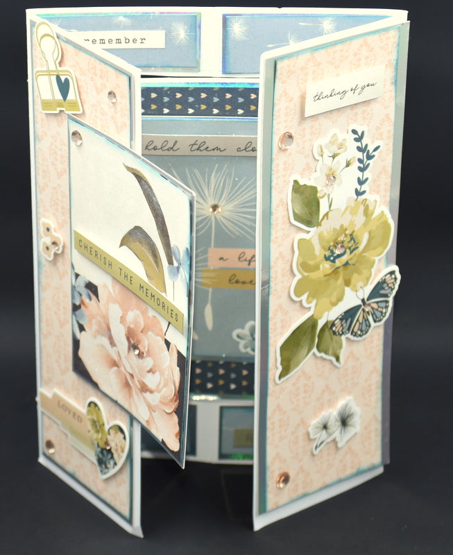 TK Paper Boutique Ready to Assemble Card Making Kit- Pop Out Gatefold Cards