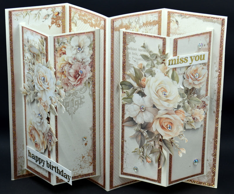 TK Paper Boutique Ready to Assemble Card Making Kit - Double Floating Panel Cards