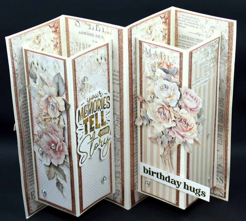 TK Paper Boutique Ready to Assemble Card Making Kit - Double Floating Panel Cards
