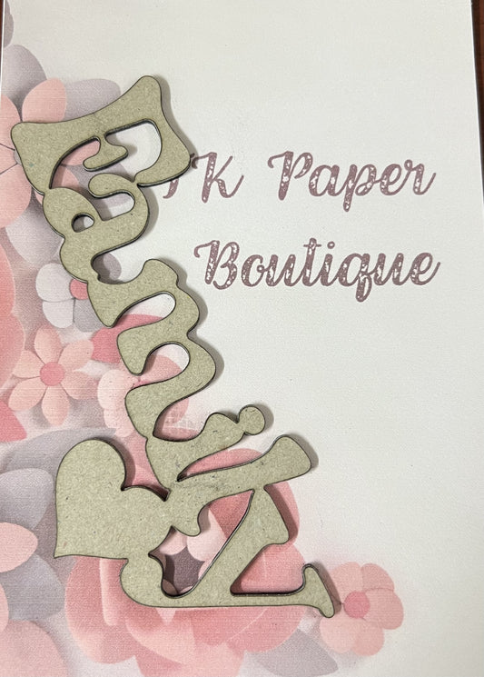 TK Paper Boutique Laser Chipboard - Family