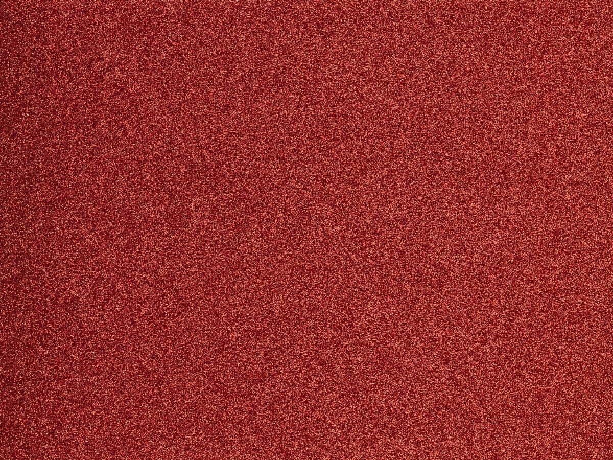 House of Paper 12x12 Glitter Paper- Red
