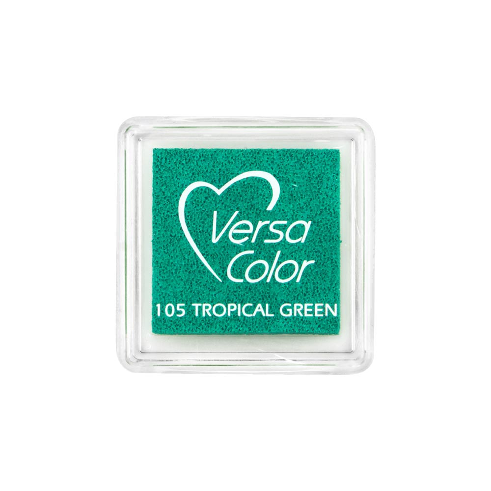 Tsukineko Versacolor Small Ink Pad - Tropical Green